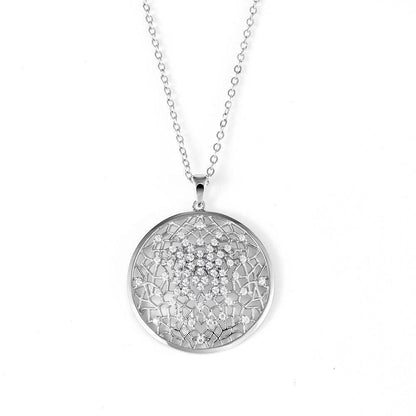 Flower of Life Moissanite Necklace