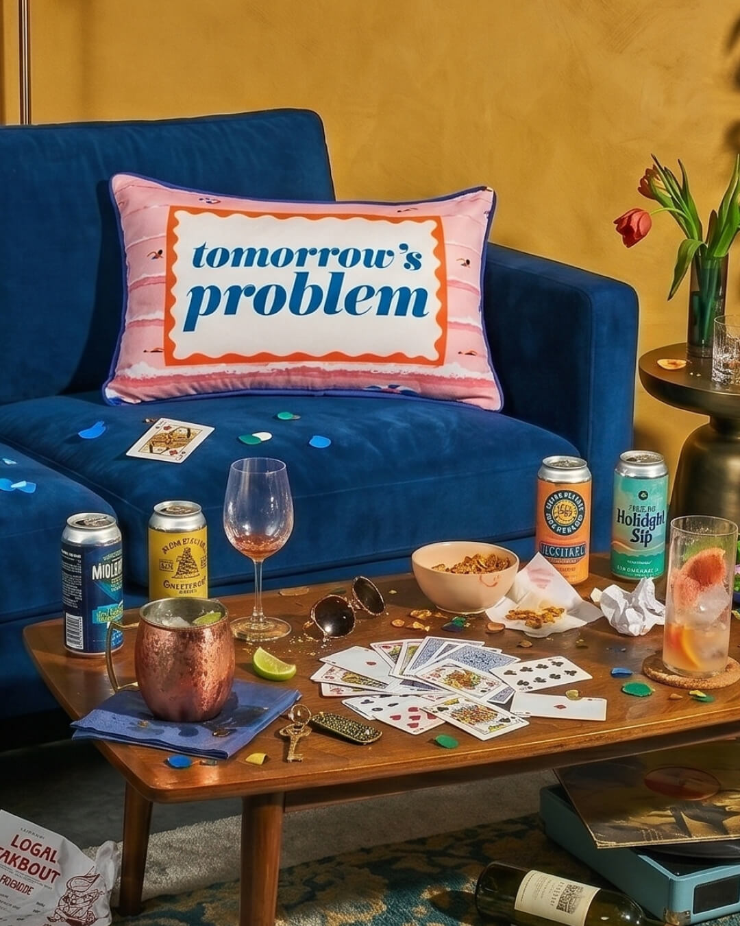tomorrow's problem pillow