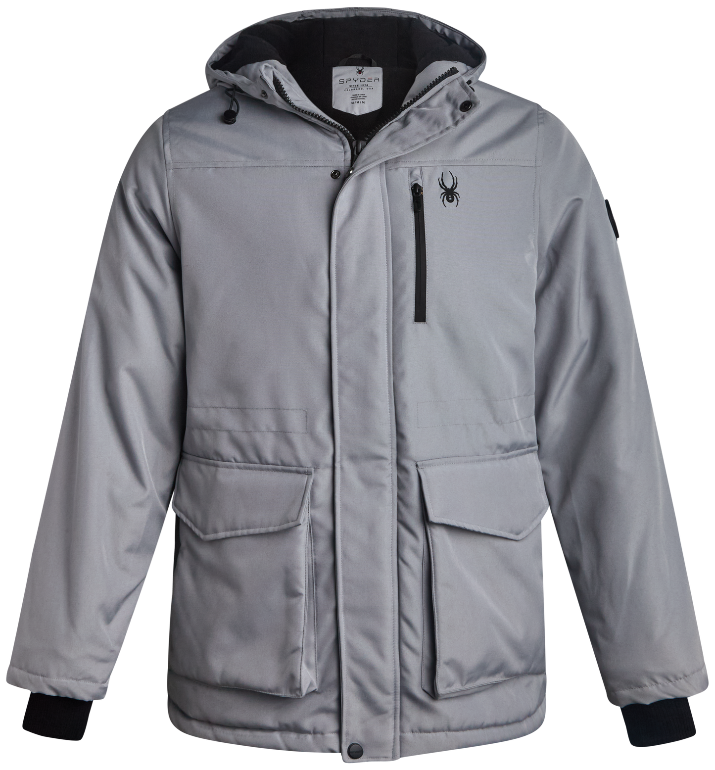 Spyder Mens Parka Jacket - Pewter – Zulily