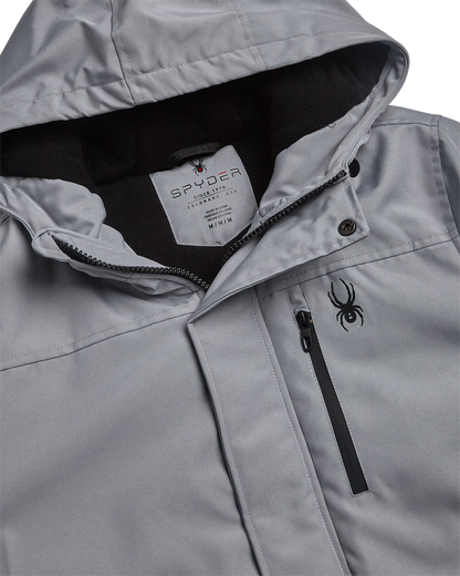 Men's Parka Jacket - Pewter