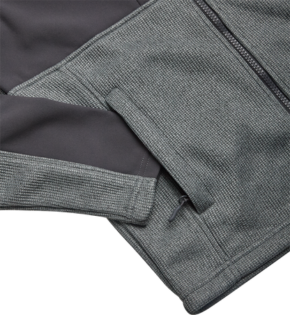 Spyder Boys' Sweater Fleece Jacket - Pewter