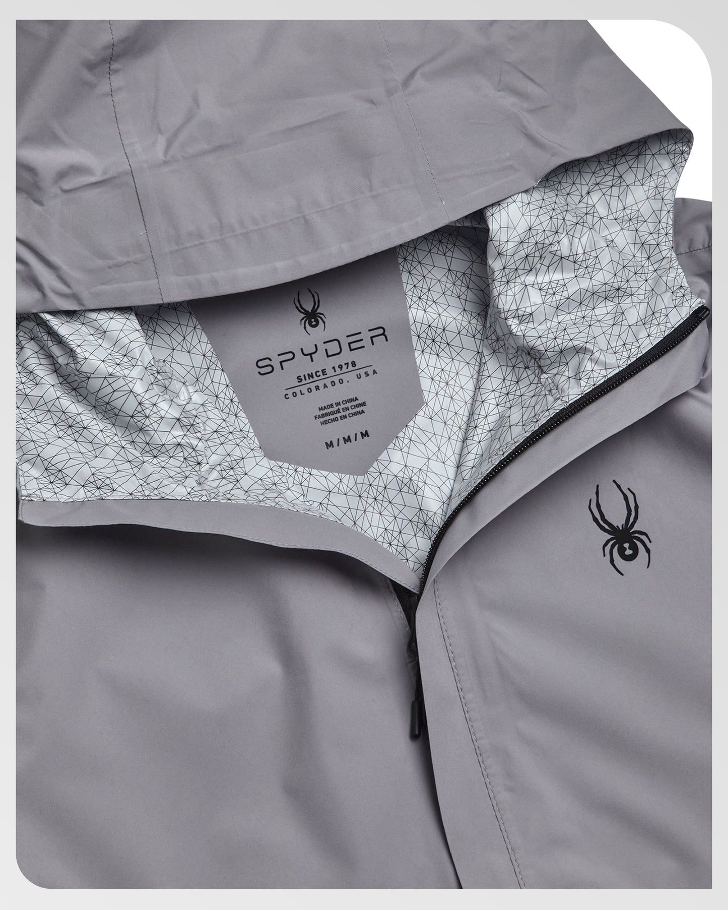 Men's Cloudy Day Rain Jacket - Pewter