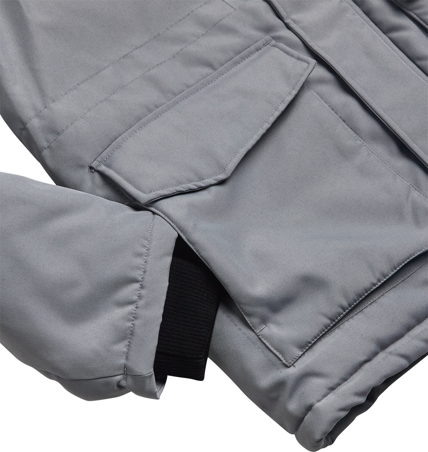 Men's Parka Jacket - Pewter