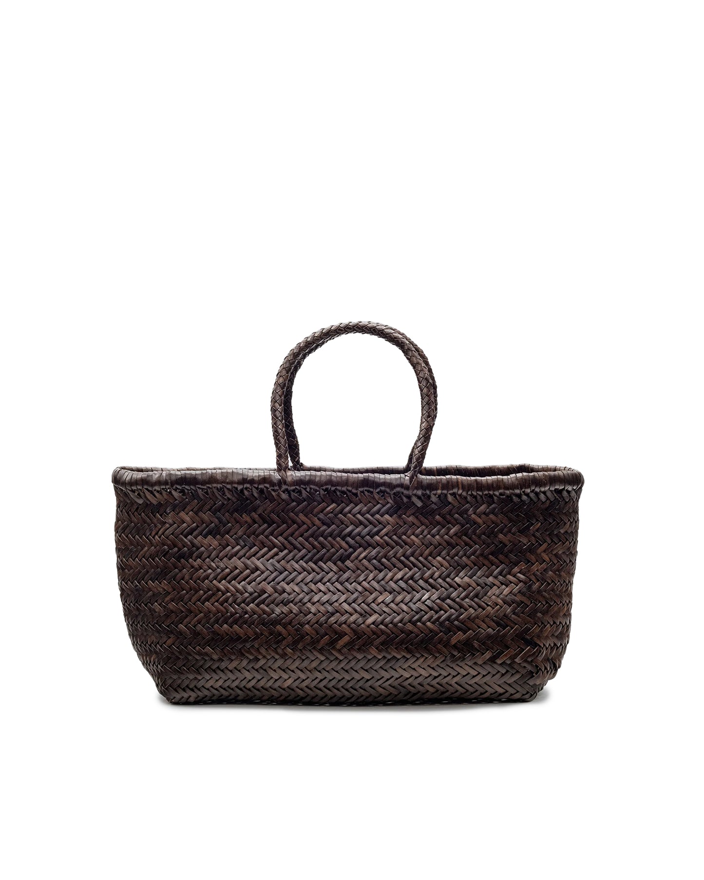 Handbag Triple Jump Big Dark Brown