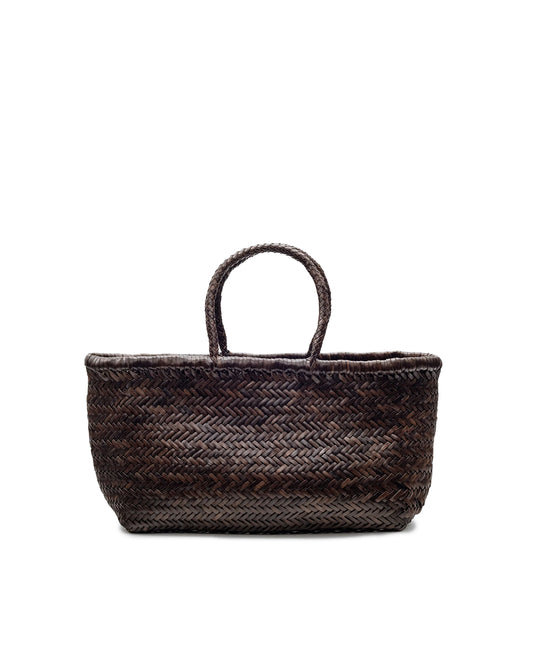 Handbag Triple Jump Big Dark Brown