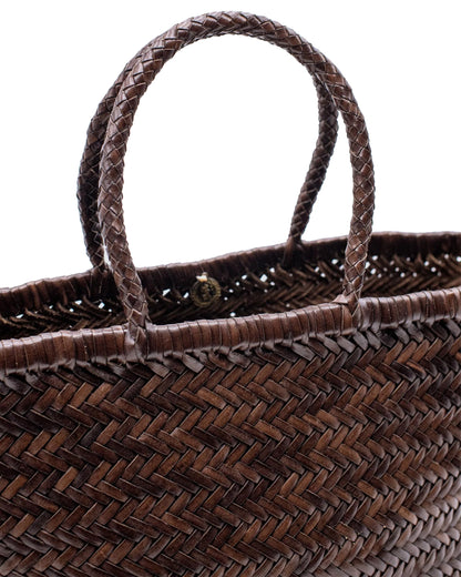 Handbag Triple Jump Big Dark Brown