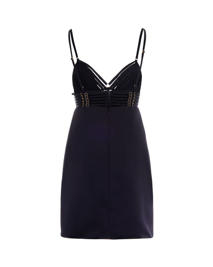 Mini Duchesse Dress Black