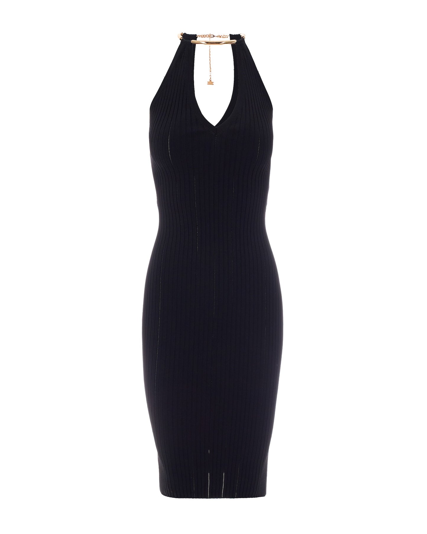 Dress, Knit, Black