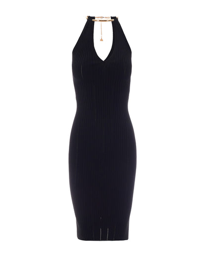 Dress, Knit, Black