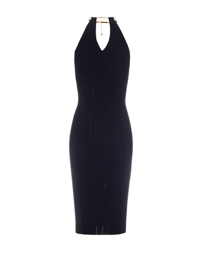 Dress, Knit, Black