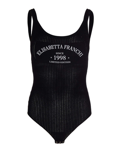 Knit Bodysuit Black