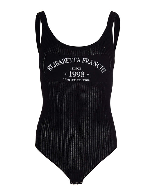 Knit Bodysuit Black