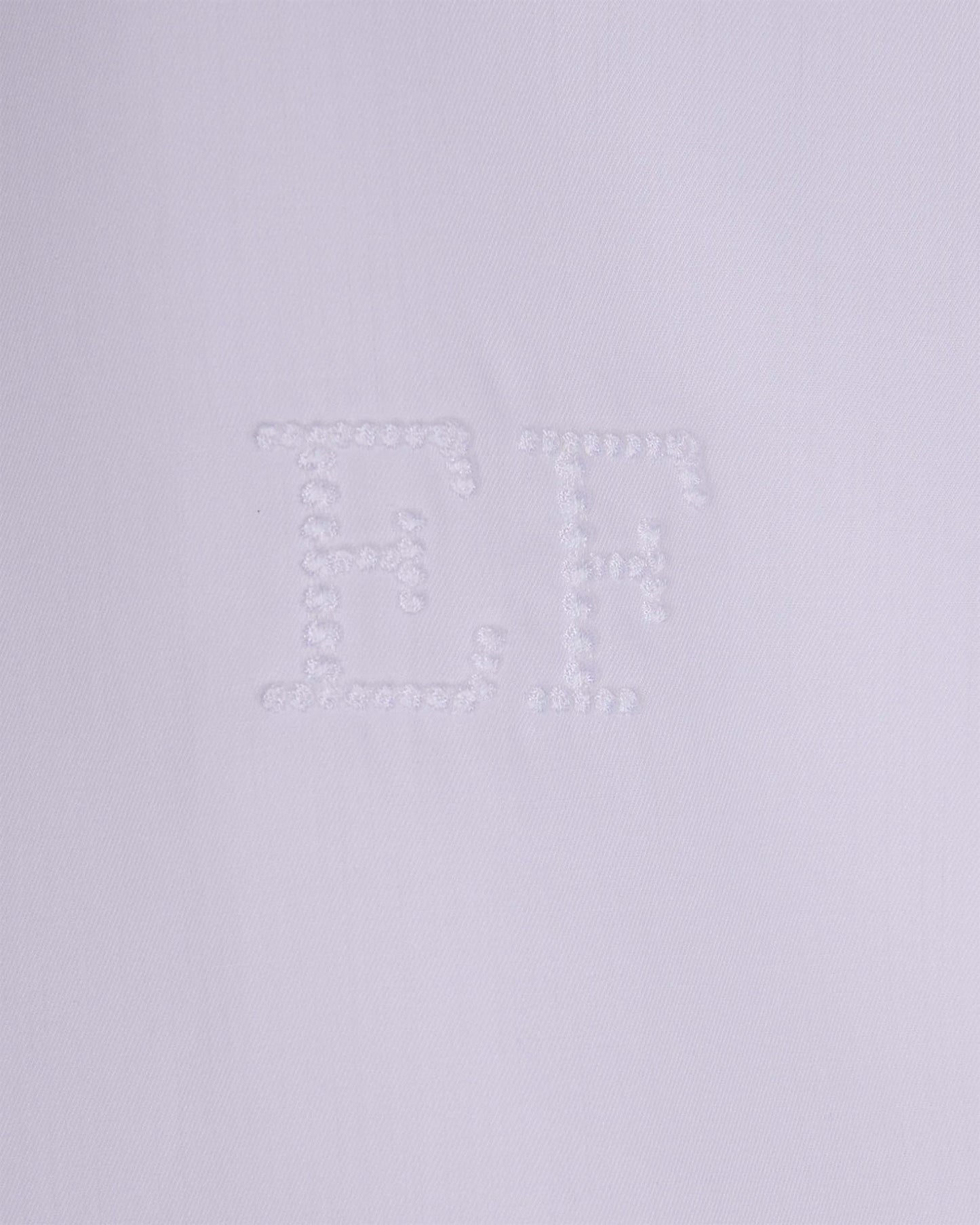 Shirt With Gold Buttons - White