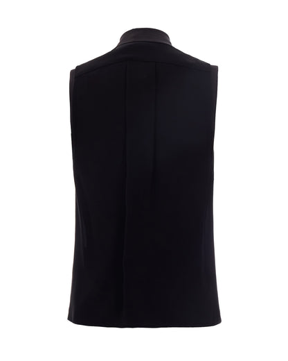 Top in Viscose Black