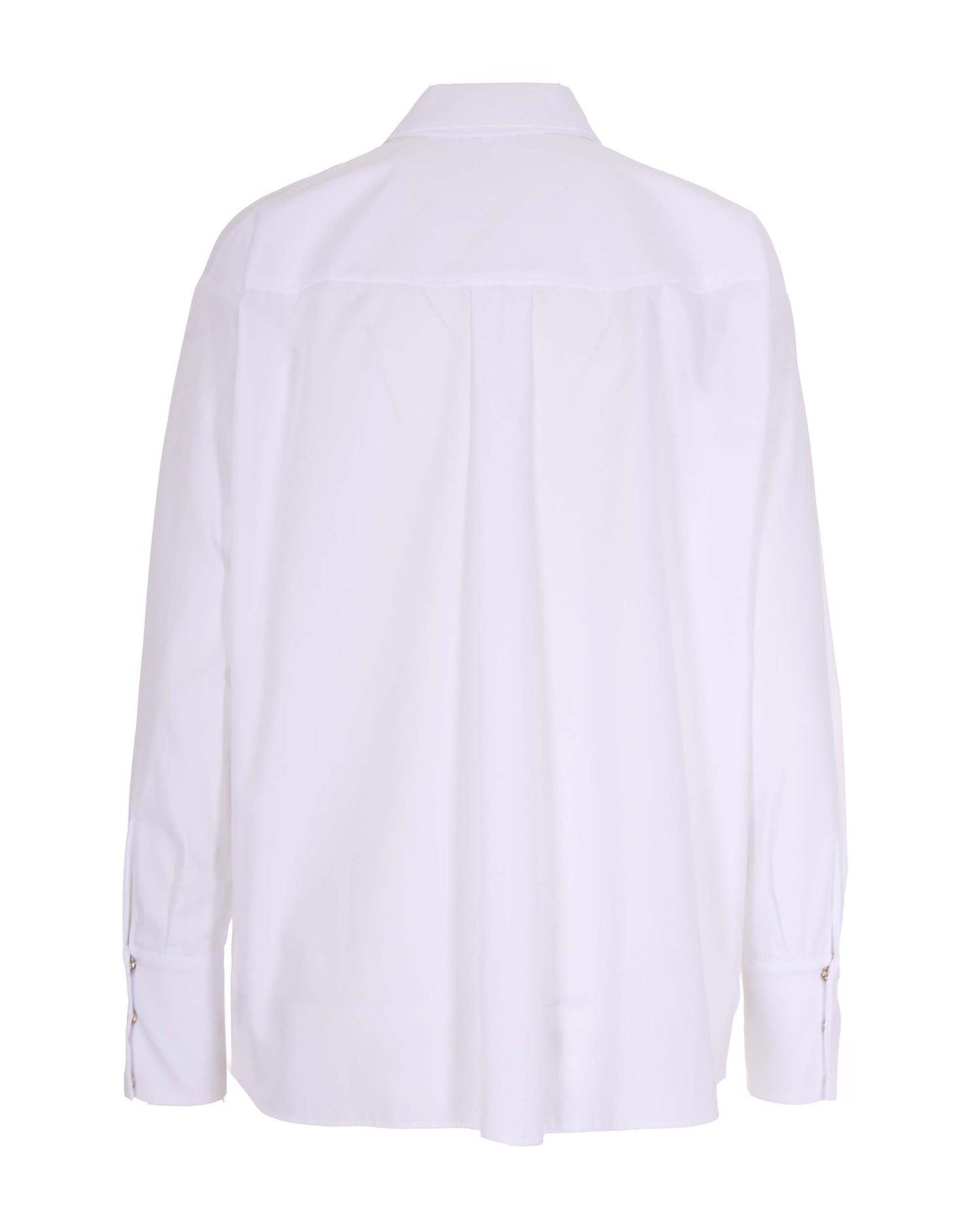Shirt With Tie White