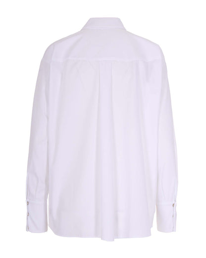 Shirt With Tie White