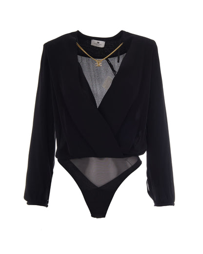 Bodysuit Georgette Black