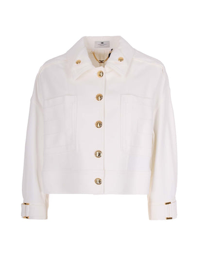 Caban Coat Ivory