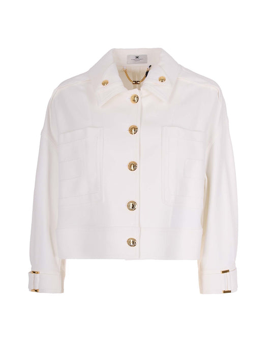 Caban Coat Ivory
