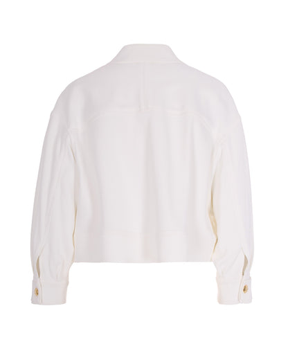 Caban Coat Ivory