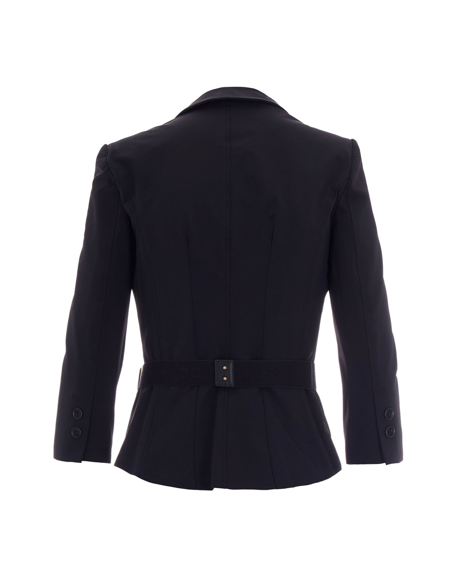 Blazer in Technical Stretch Fabric Black