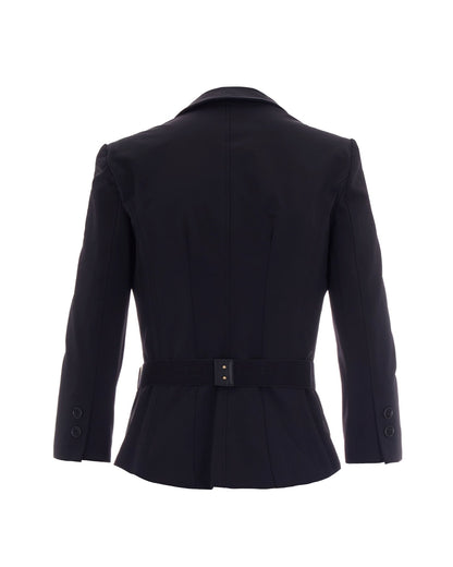 Blazer in Technical Stretch Fabric Black