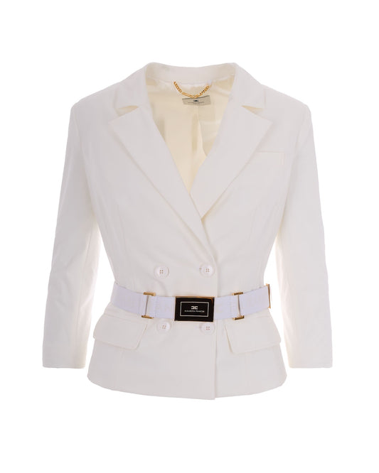 Jacket Bi-Elastic Ivory