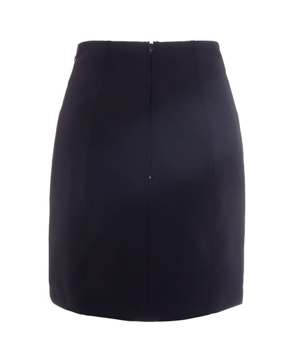 Mini Skirt Stretch Black