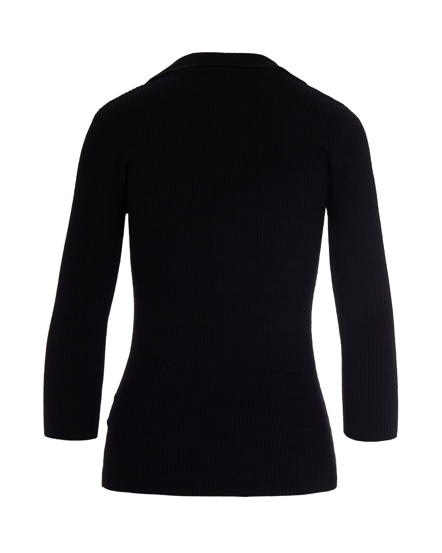 Ribbed Top Black