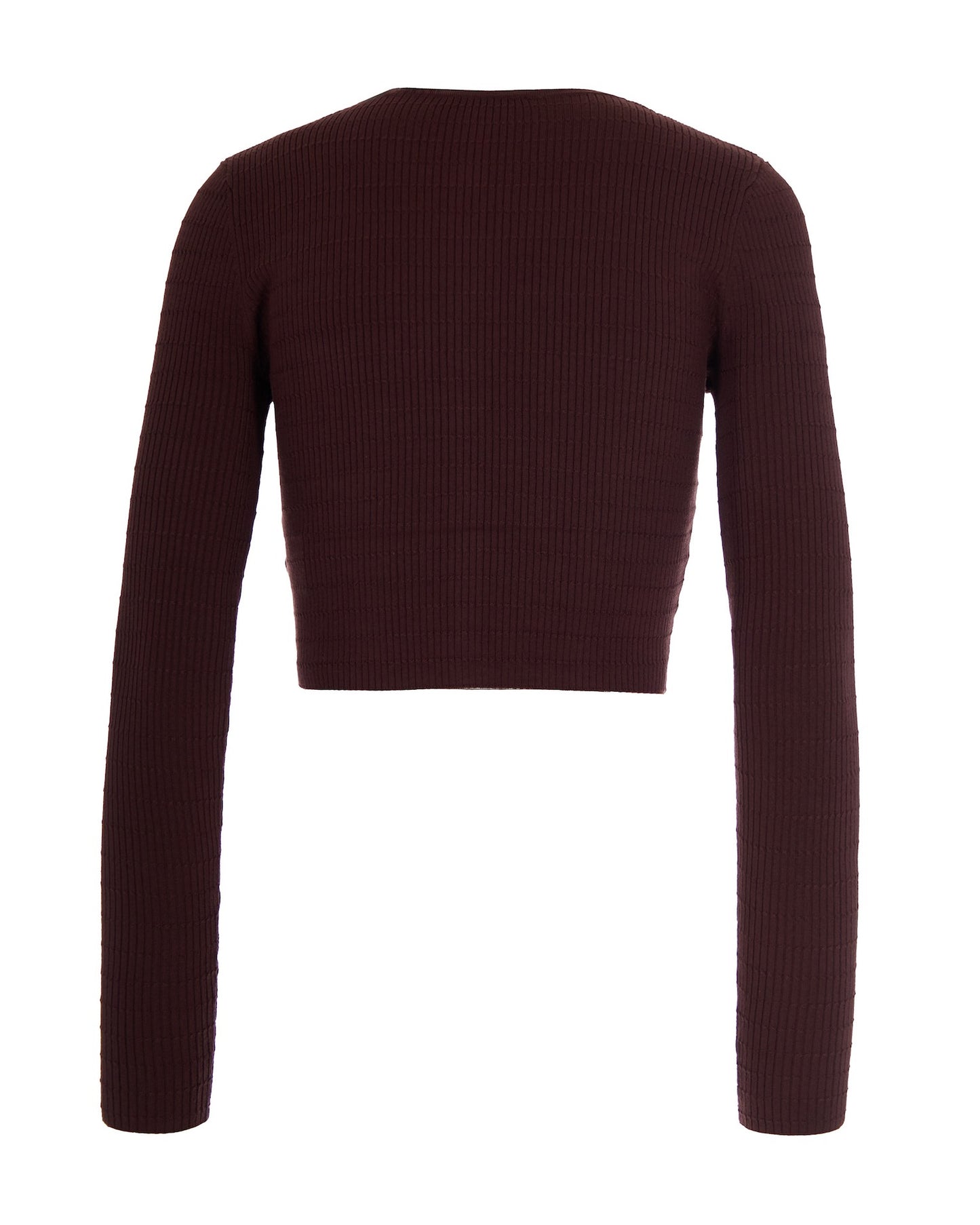 Ribbed Knit Top Cocoa