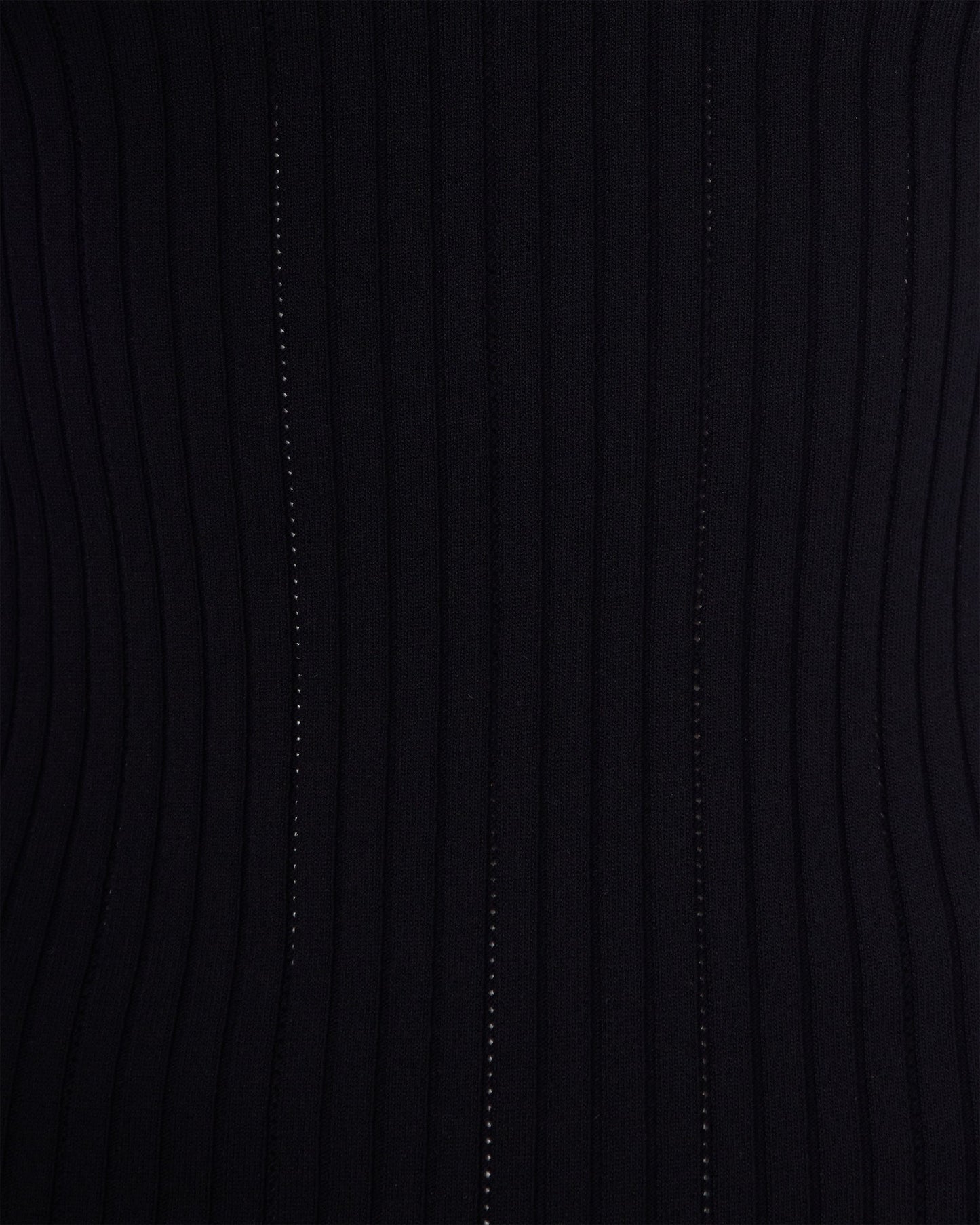 Knit Top With Gold-Jewel Detail Black