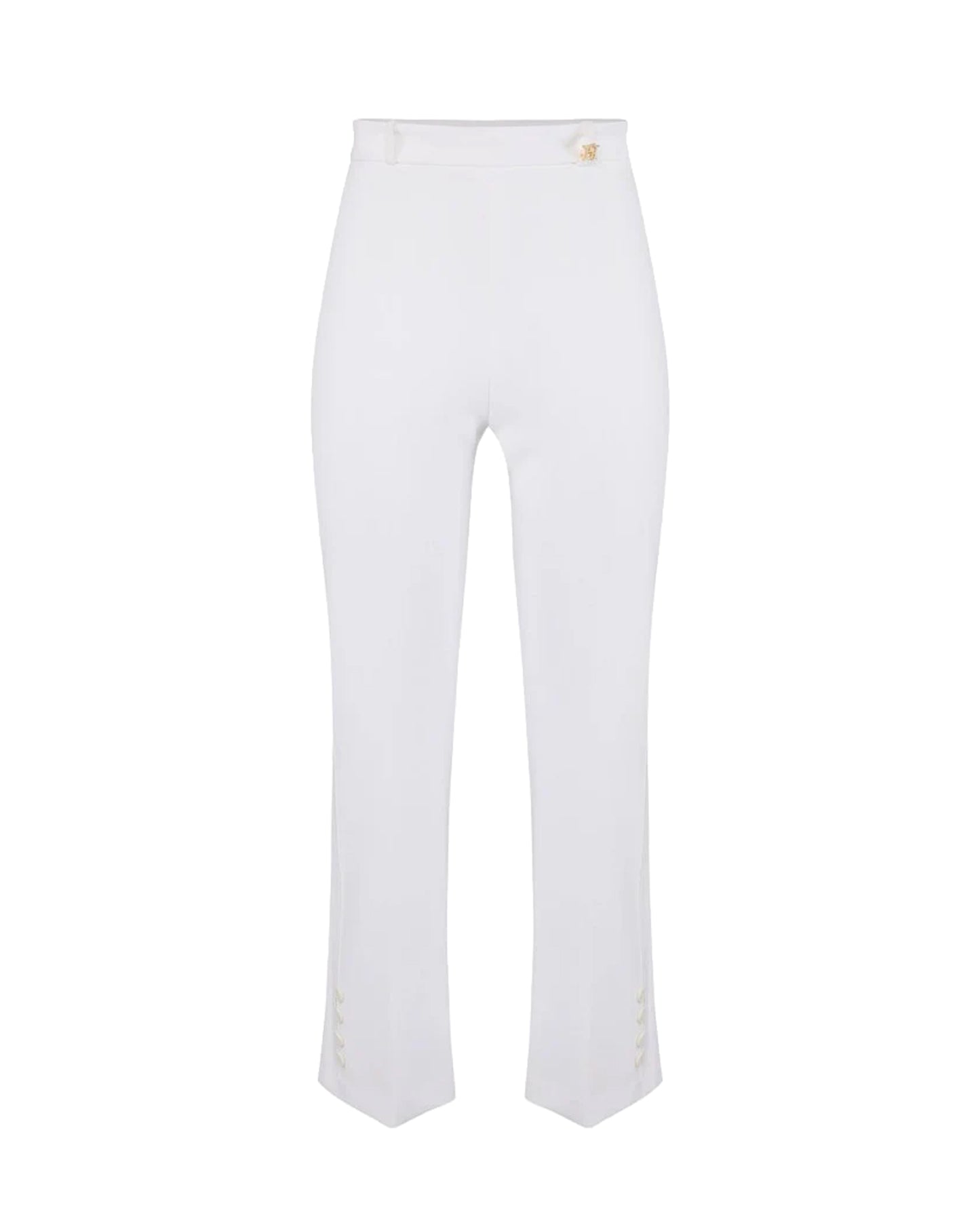 Trousers Doppio Crepe Ivory