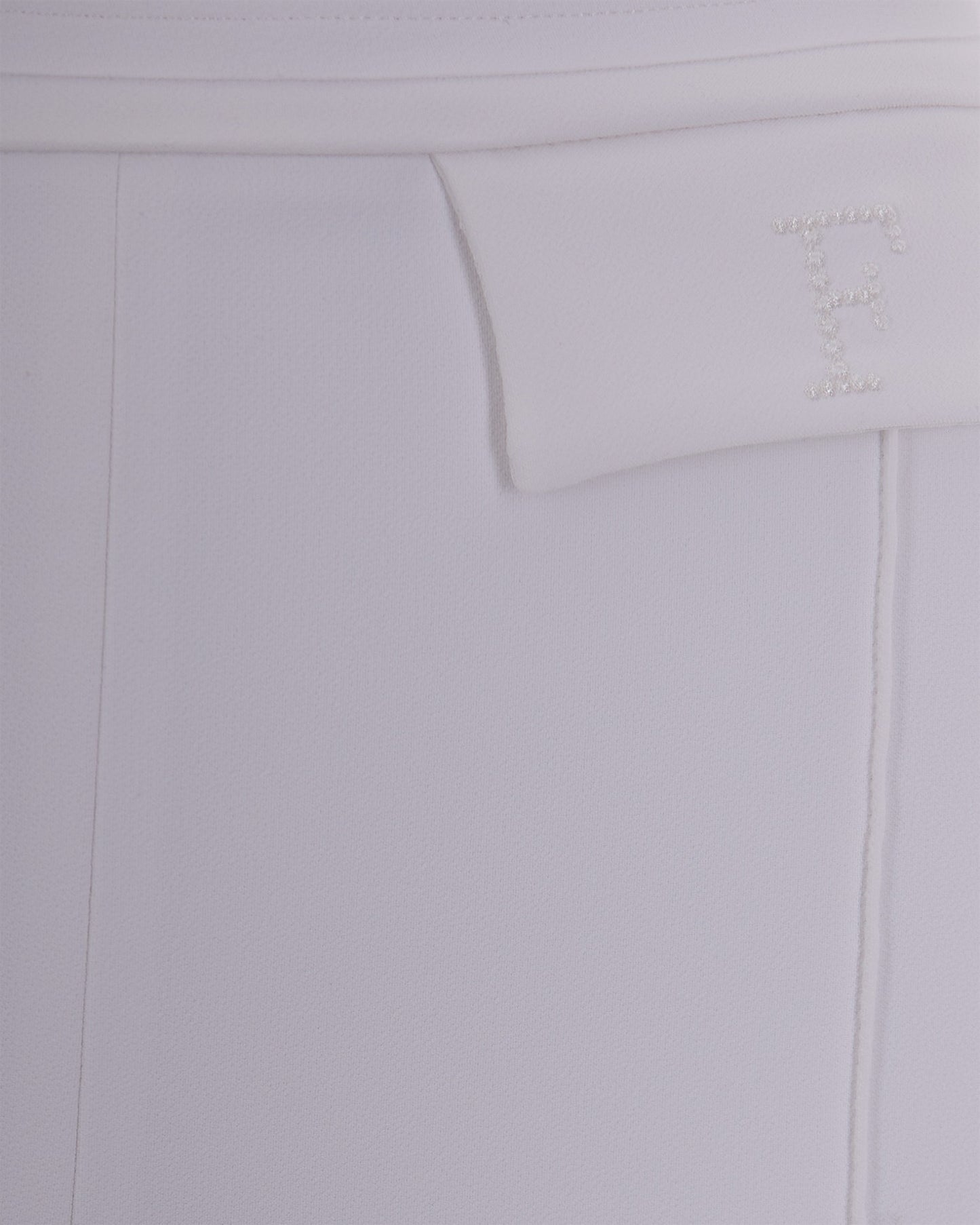 Trousers Doppio Crepe Ivory