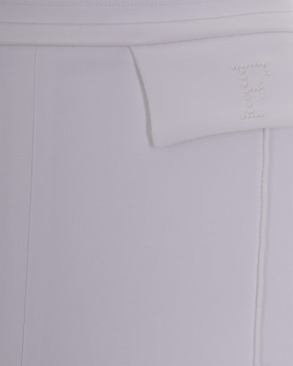 Trousers Doppio Crepe Ivory