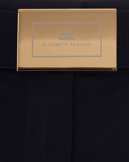 Trousers Technical Fabric Black
