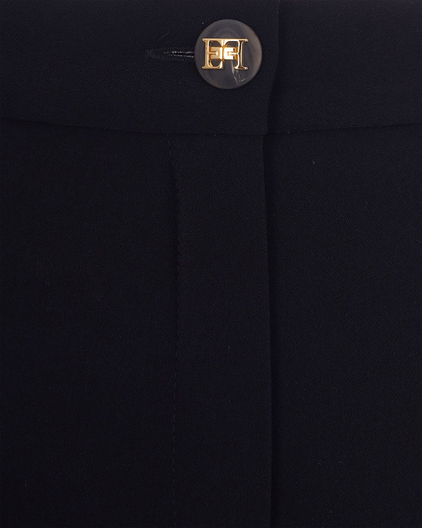 Trousers in Lightweight Crepe Black