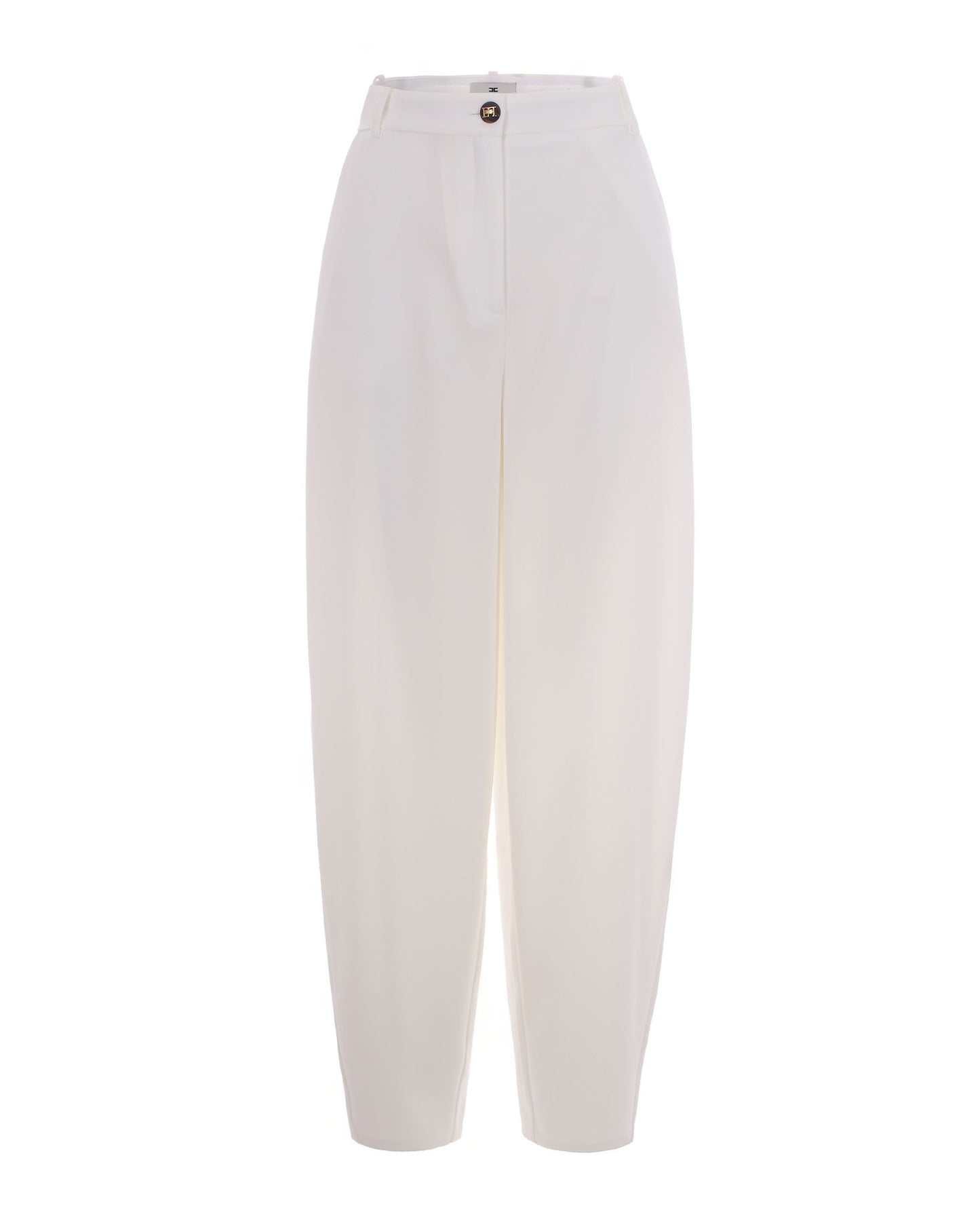 Trousers in Crepe, Ivory