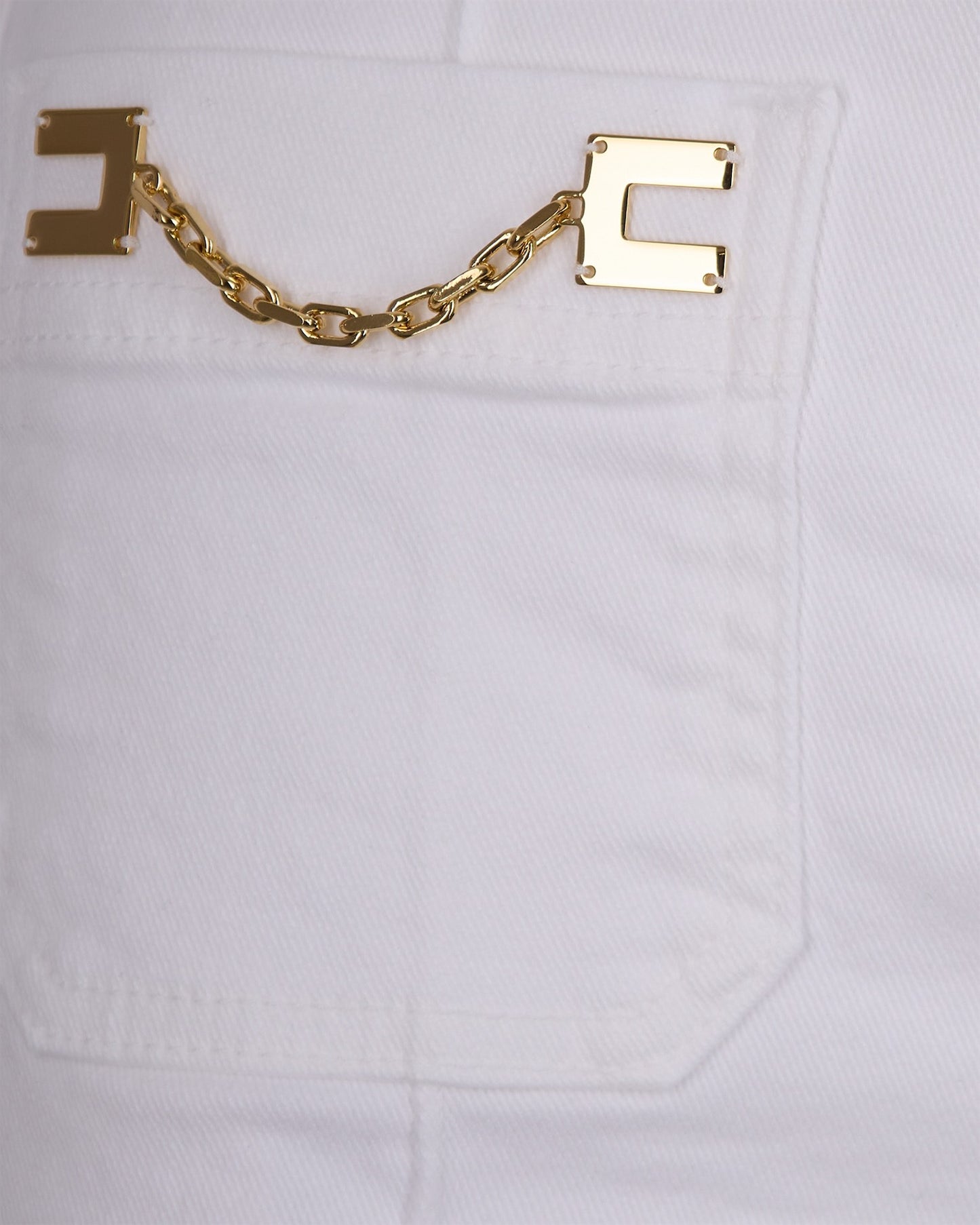 Jeans With Logo Detail