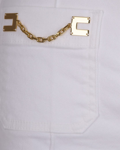 Jeans With Logo Detail