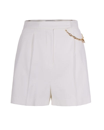 Shorts Gabardine Ivory