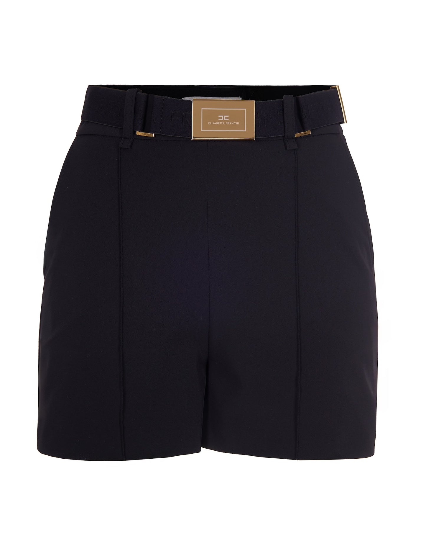 Shorts in Bi-Elastic Technical Fabric Black