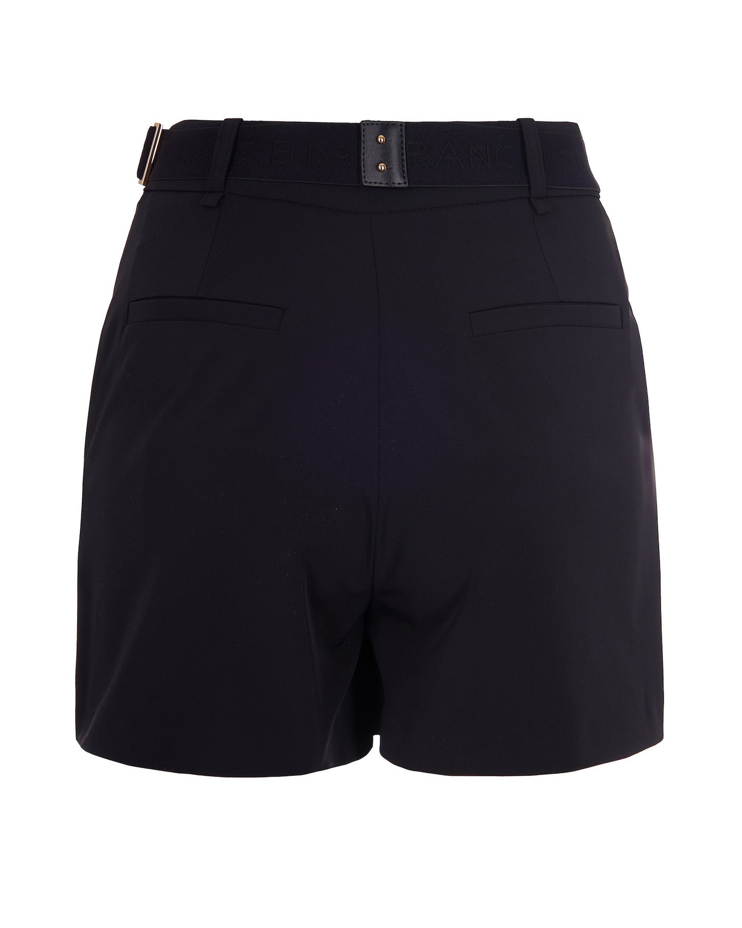 Shorts in Bi-Elastic Technical Fabric Black