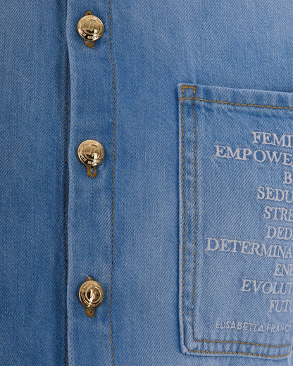 Denim Jumpsuit Light Blue