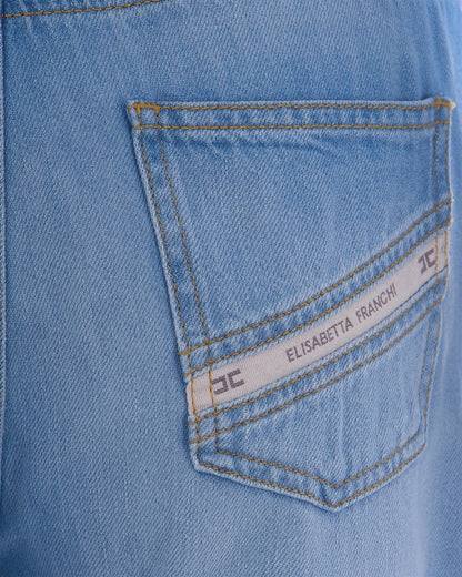 Denim Jumpsuit Light Blue