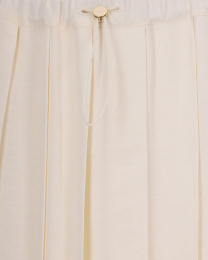 Pleated Skirt Tecno Tailoring Butter