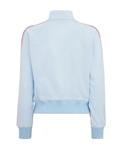 Cropped Sweatshirt Angel Patch Light Blue