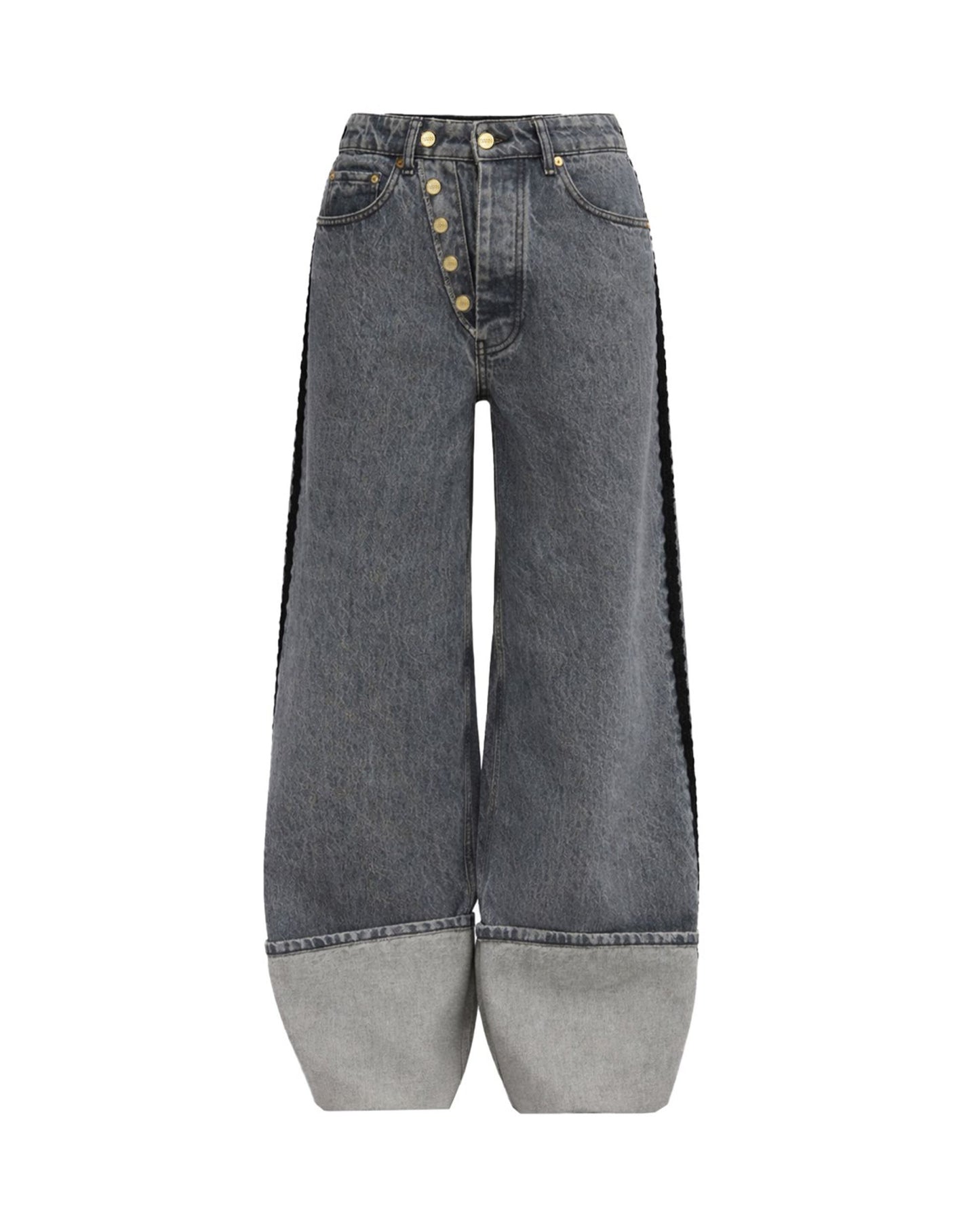 Jeans Double Fly Slate Grey