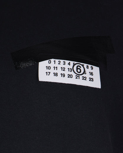 Sweatshirt Numeric Signature Washed Black