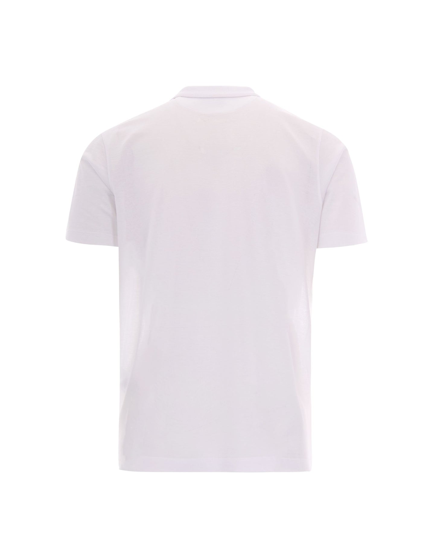 Polo Shirt Double Bianca White