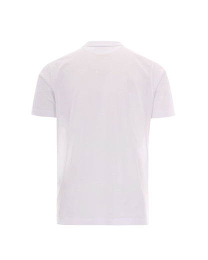 Polo Shirt Double Bianca White
